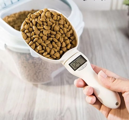 Pet food measuring scoop - measuring,