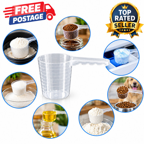 Pet food scoop plastic - pet,