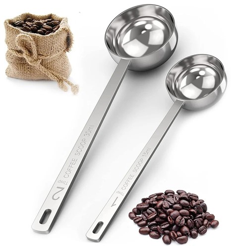 Stainless steel coffee scoop - coffee,