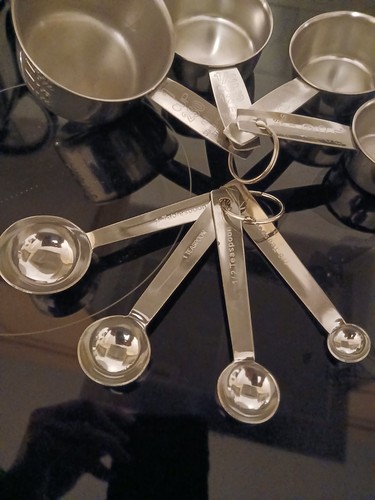 Set stainless steel measuring - set,