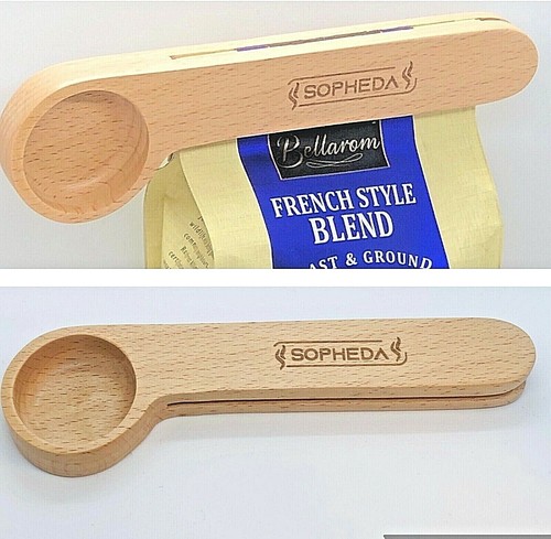 Wooden scoop tablespoon bag - ,