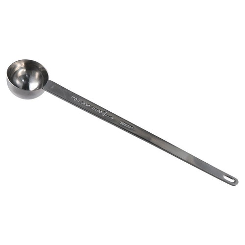 Stainless steel coffee scoop - steel,
