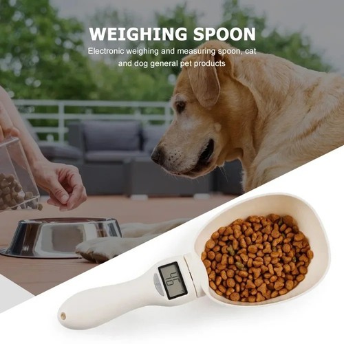 Pet food measuring scoop - food,