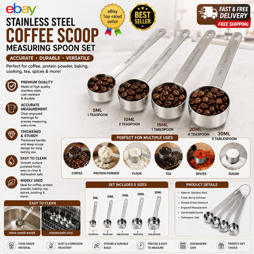 30ml stainless steel coffee - 5-30ml,