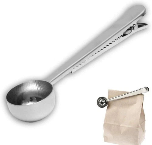 Stainless steel coffee - coffee, spoon