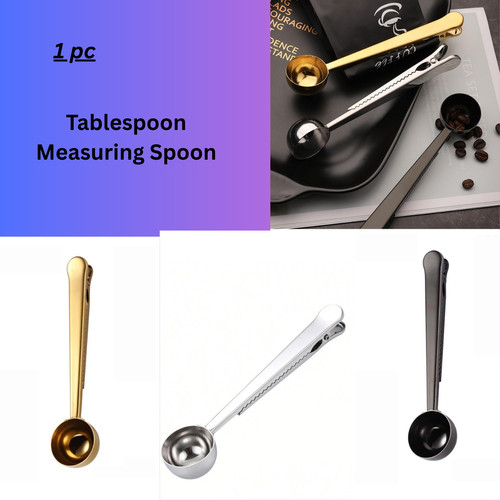 Stainless steel coffee scoop - stainless,