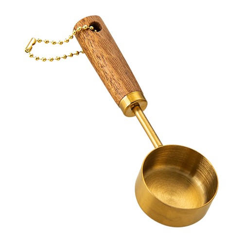 Reusable coffee bean scoop - coffee,