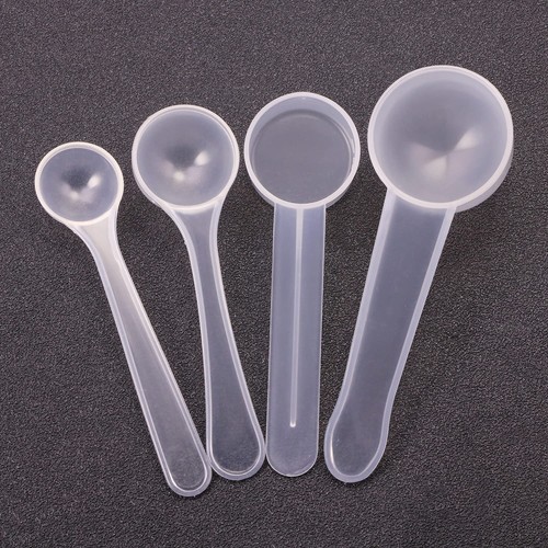 Clear measuring spoons - measuring,