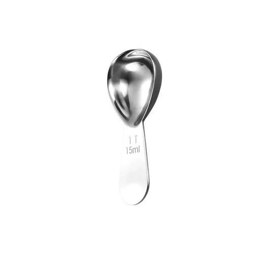 Stainless steel coffee scoop - stainless,